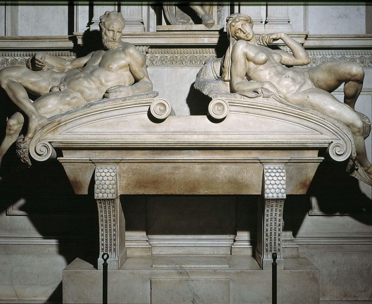 Aurora (statua) di Buonarroti Michelangelo (sec. XVI)