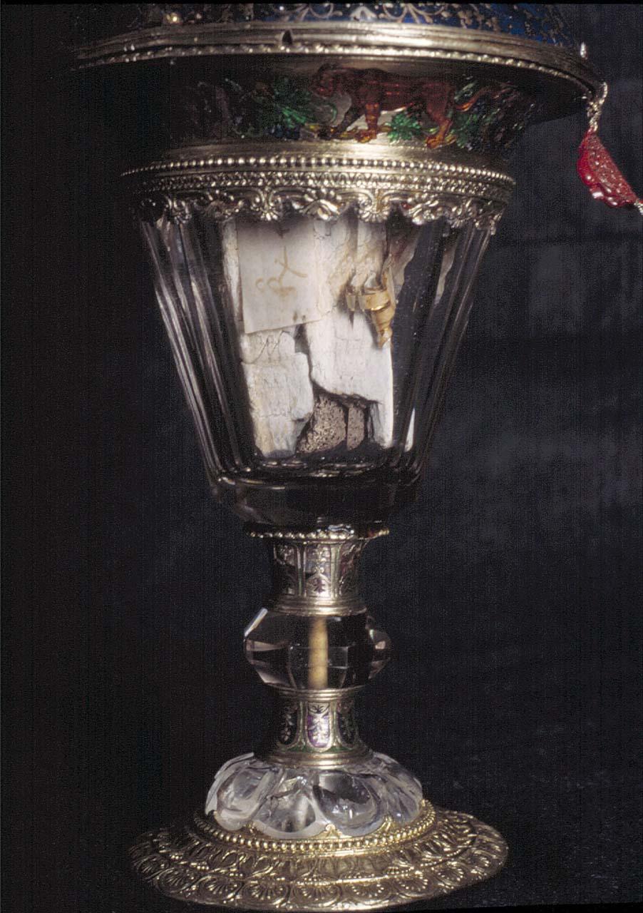 bicchiere - bottega veneziana (sec. XV)