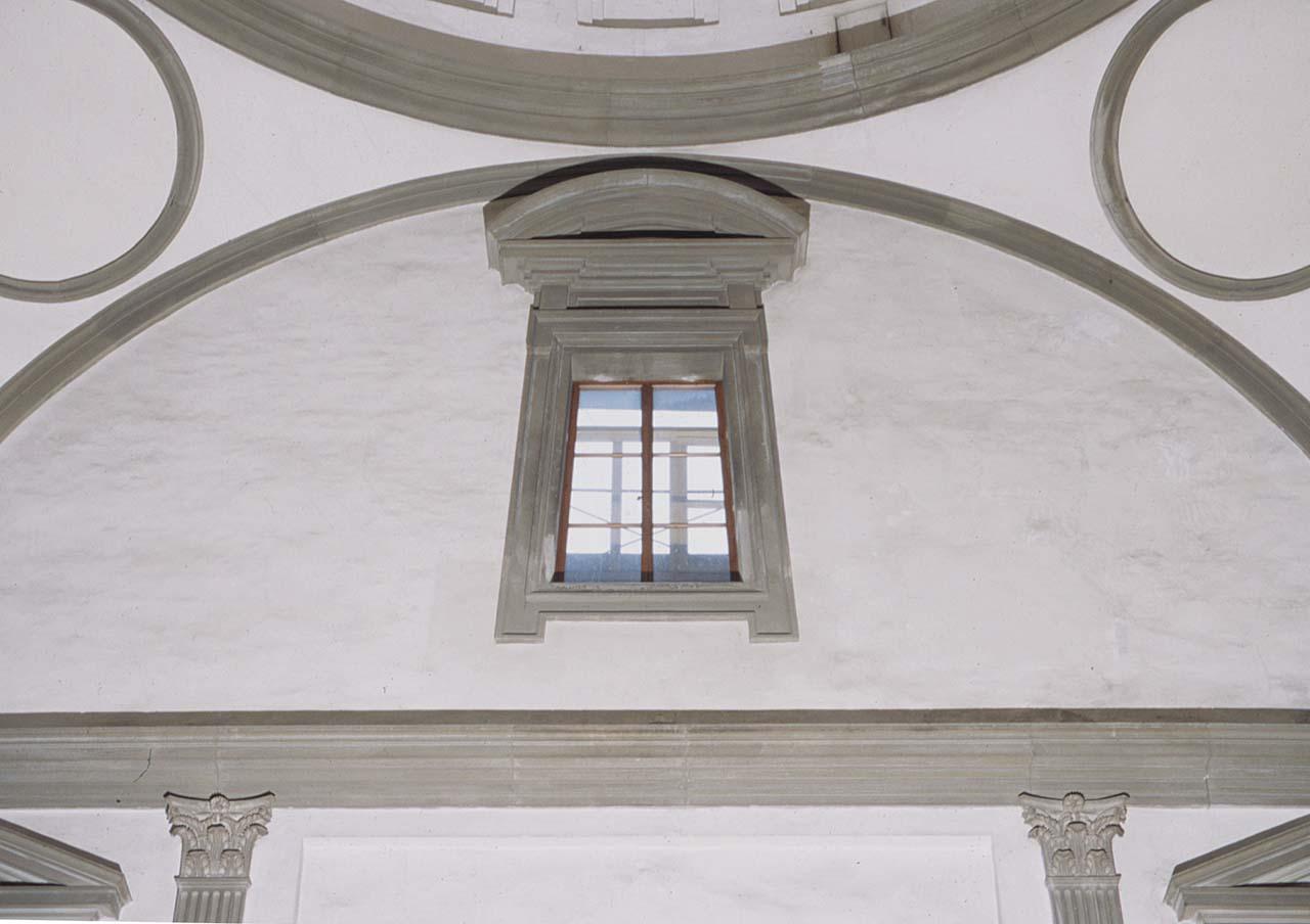 mostra di finestra, serie di Buonarroti Michelangelo (e aiuti) (primo quarto sec. XVI)
