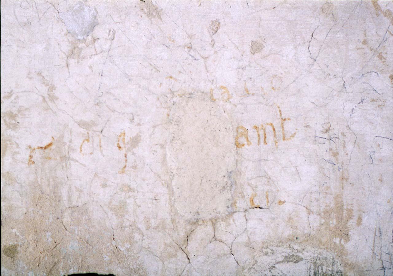 disegno murale - ambito fiorentino (sec. XVI)