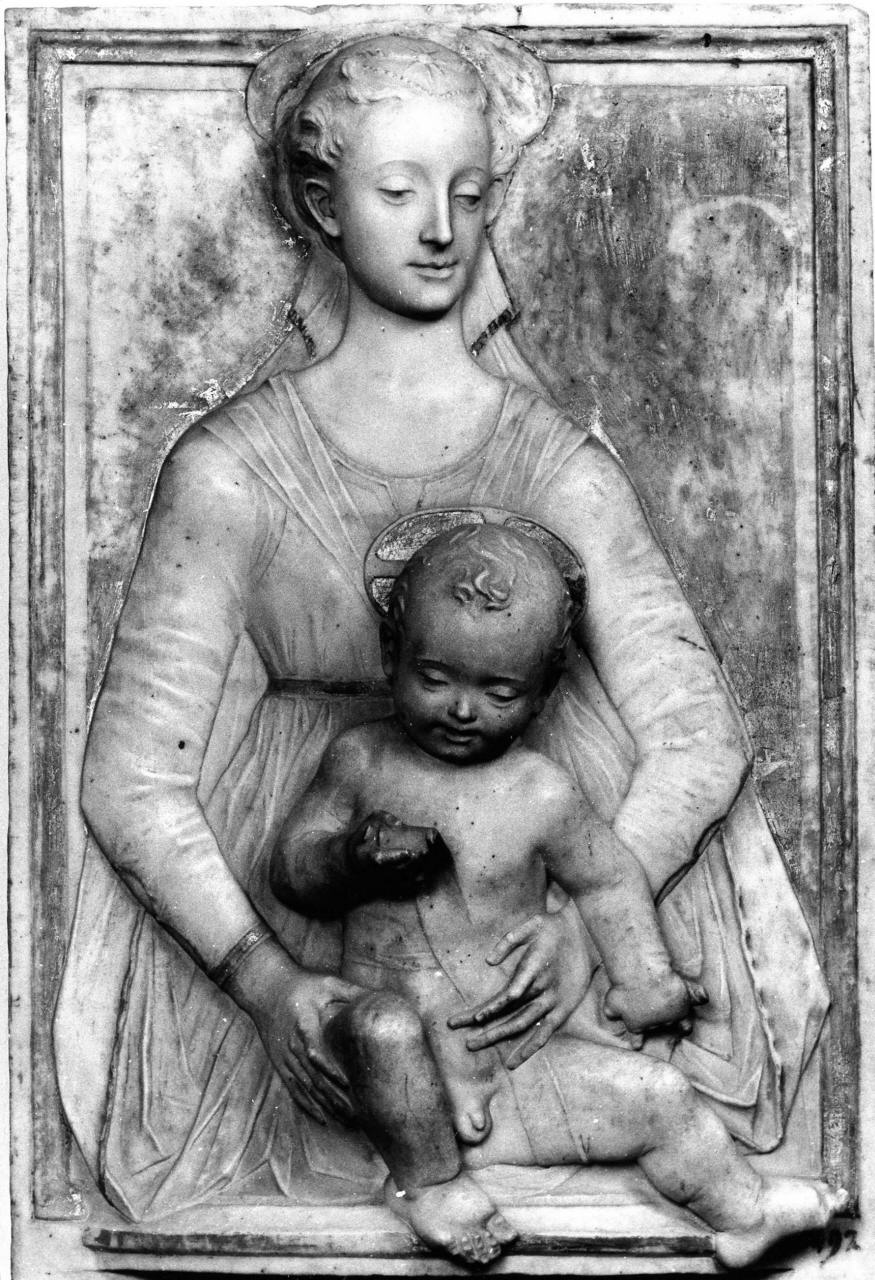 Madonna con Bambino (rilievo) di Mino da Fiesole (sec. XV)