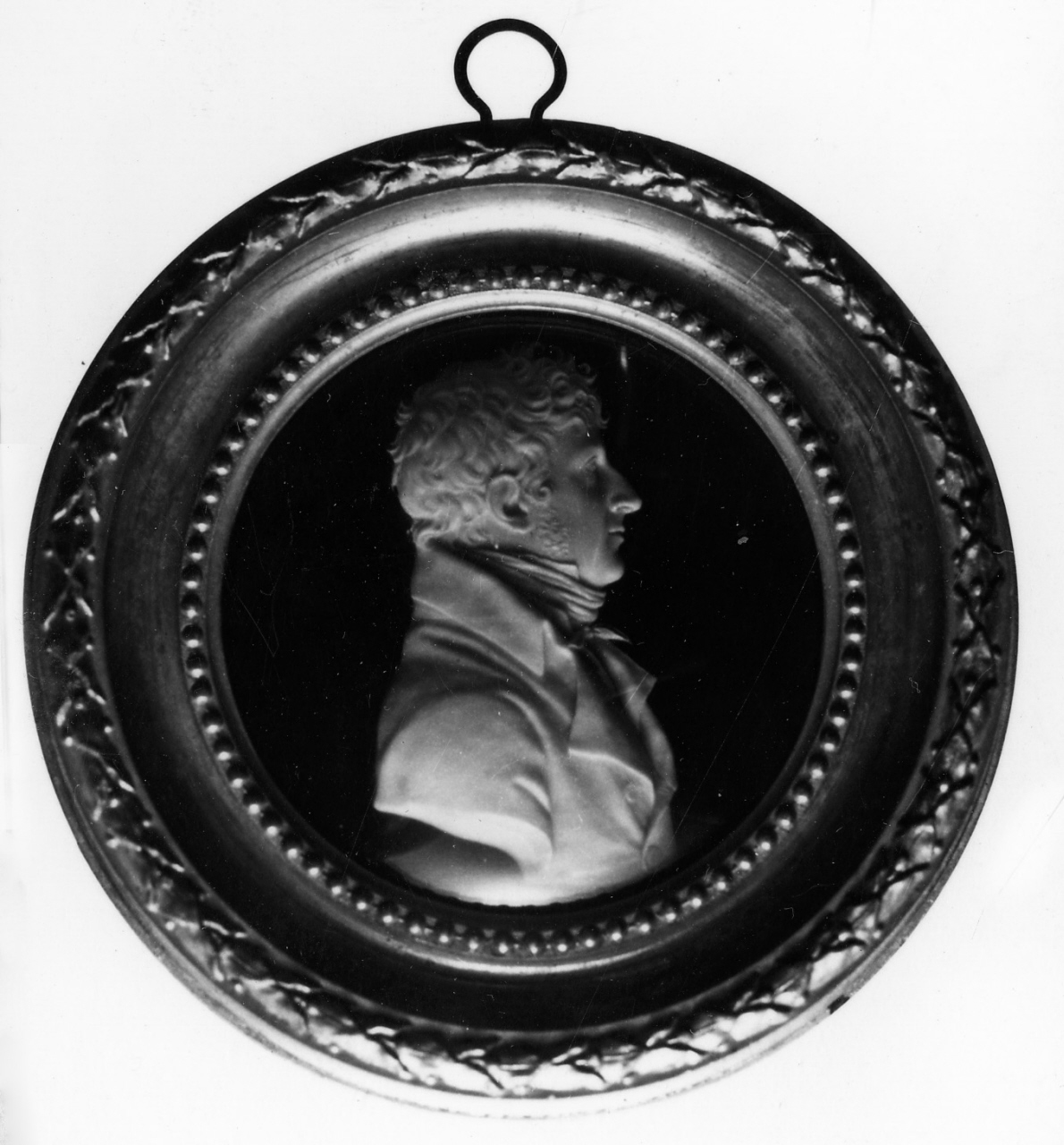 ritratto di Leopoldo Cicognara (rilievo) di Santarelli Giovanni Antonio (primo quarto sec. XIX)