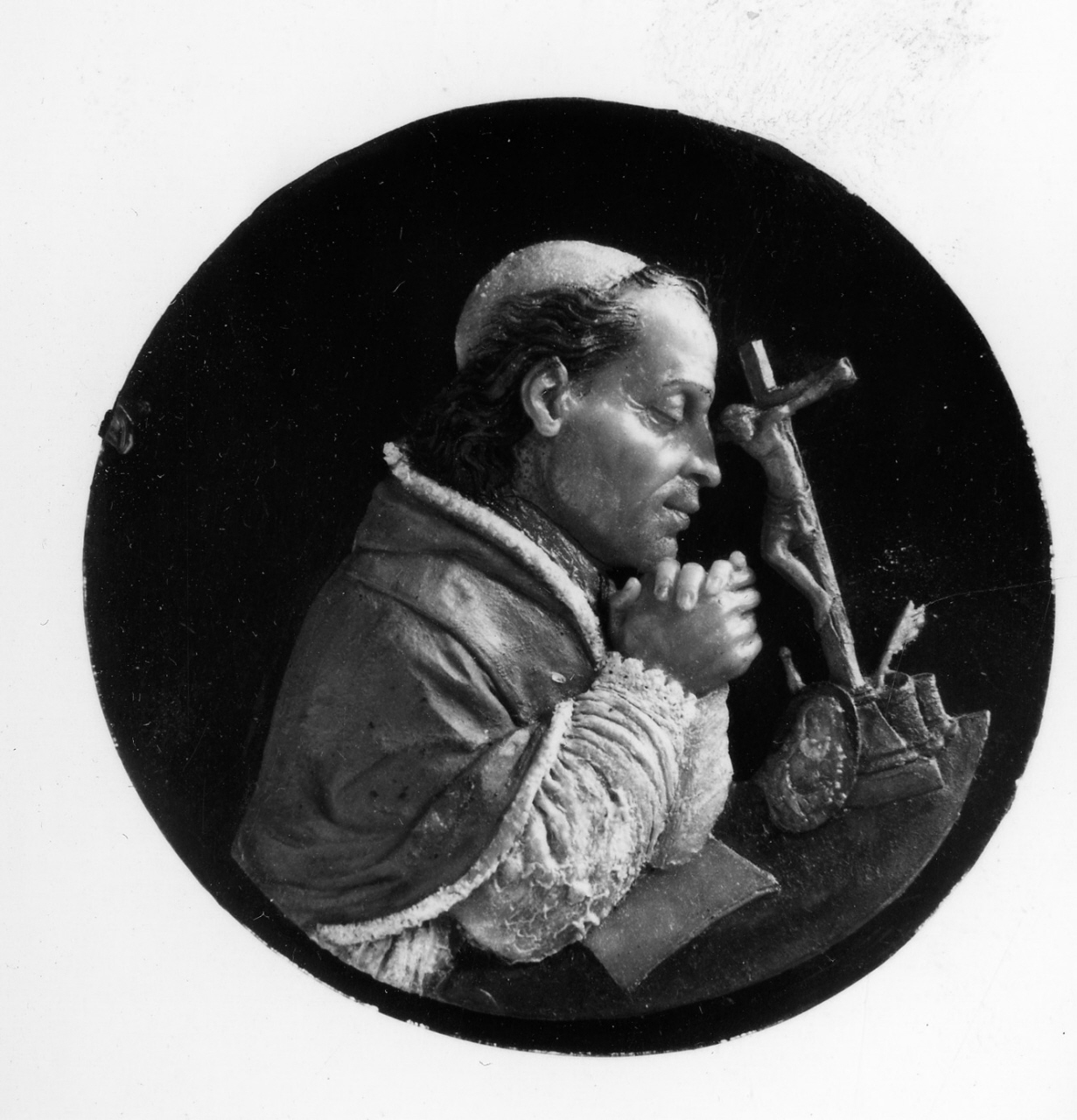 ritratto di papa Pio VII (rilievo) di Susini Clemente (sec. XIX)