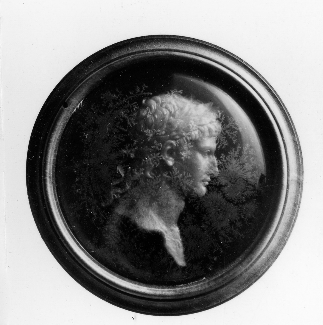 busto di imperatore (rilievo) di Santarelli Giovanni Antonio (primo quarto sec. XIX)