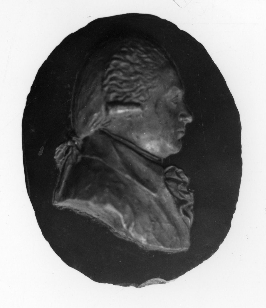 busto maschile (rilievo) di Santarelli Giovanni Antonio (primo quarto sec. XIX)