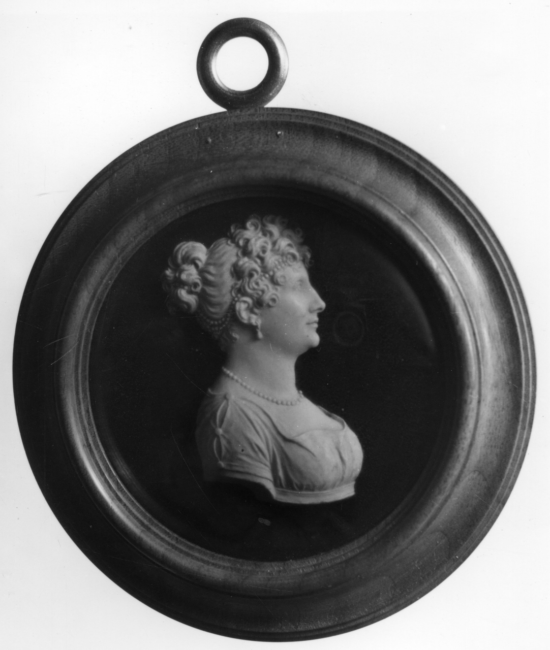 ritratto di Alessandrina Bleschamp Bonaparte (rilievo) di Santarelli Giovanni Antonio (primo quarto sec. XIX)