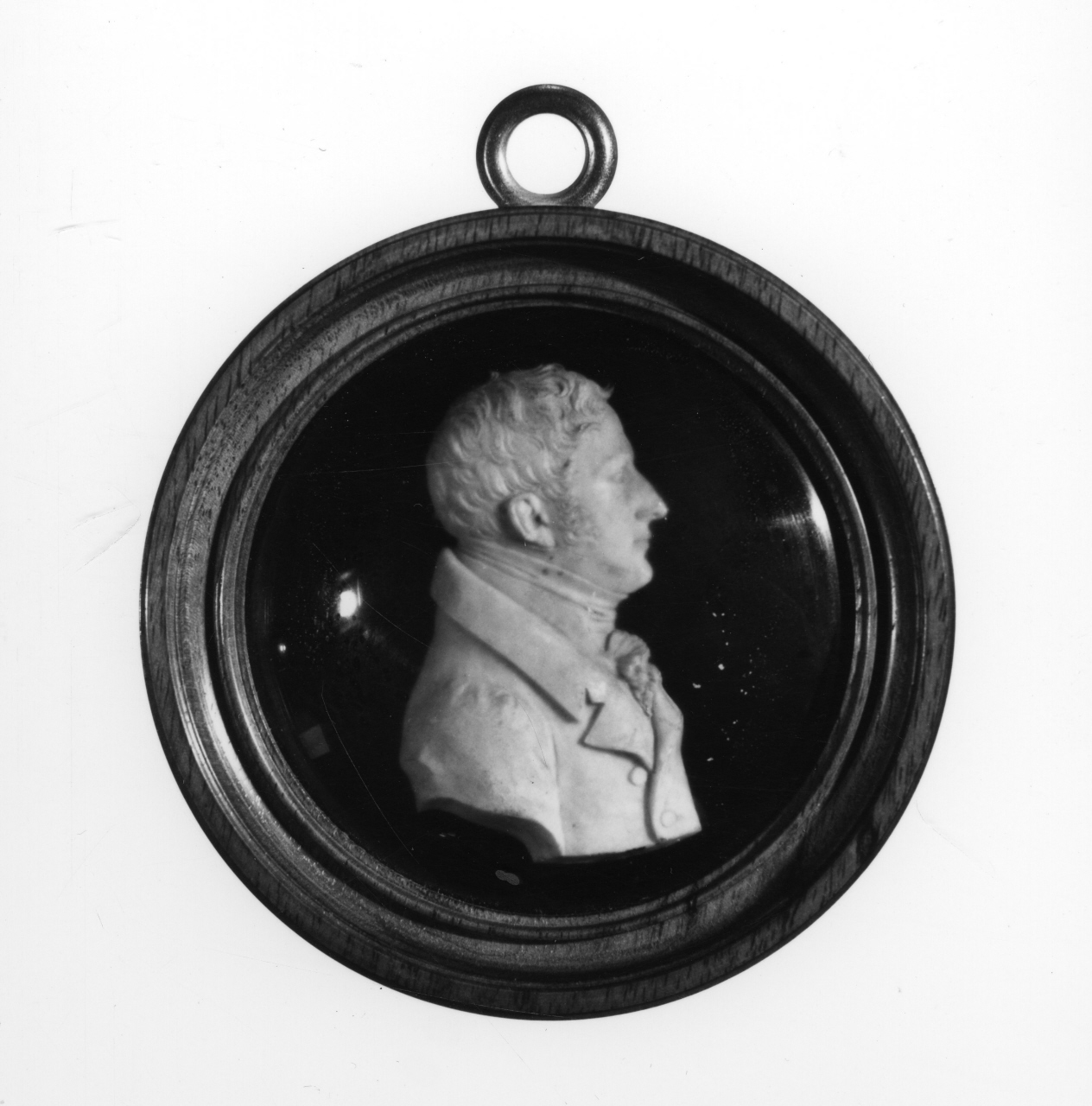 busto di uomo (rilievo) di Santarelli Giovanni Antonio (primo quarto sec. XIX)