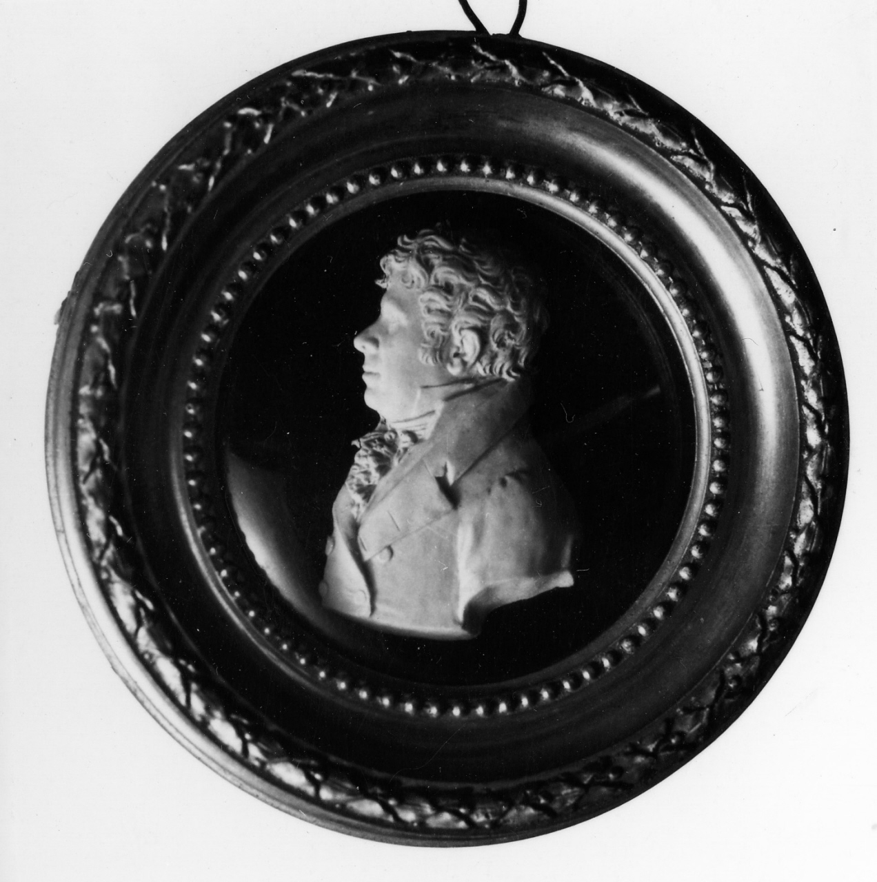 ritratto di Giovanni Antonio Santarelli (rilievo) di Merlini Giovanni (sec. XIX)