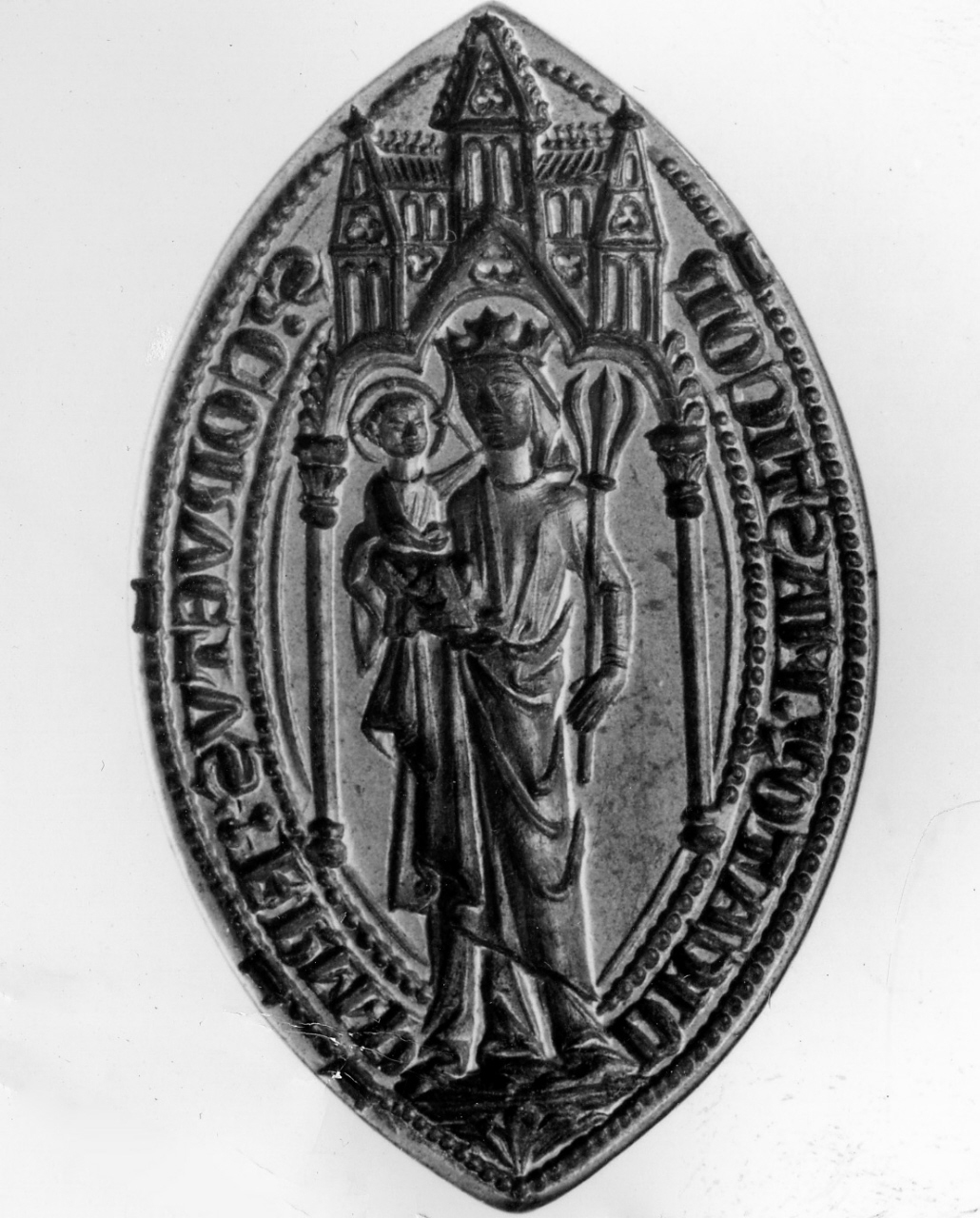 sigillo - manifattura francese (prima metà sec. XIII)