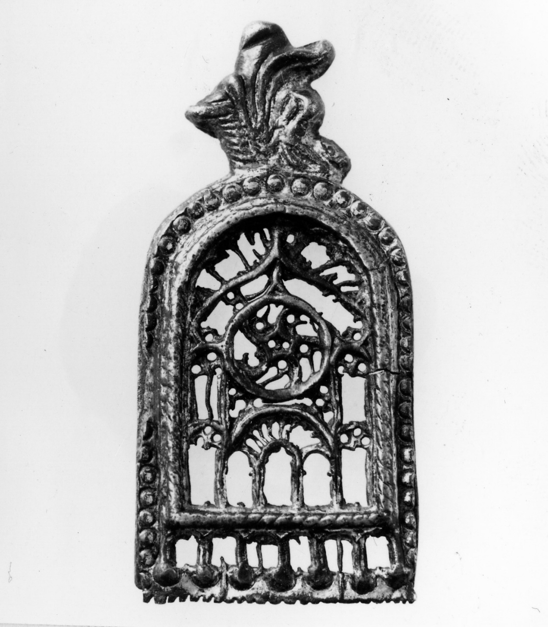 cintura, frammento - manifattura europea (seconda metà sec. XV)