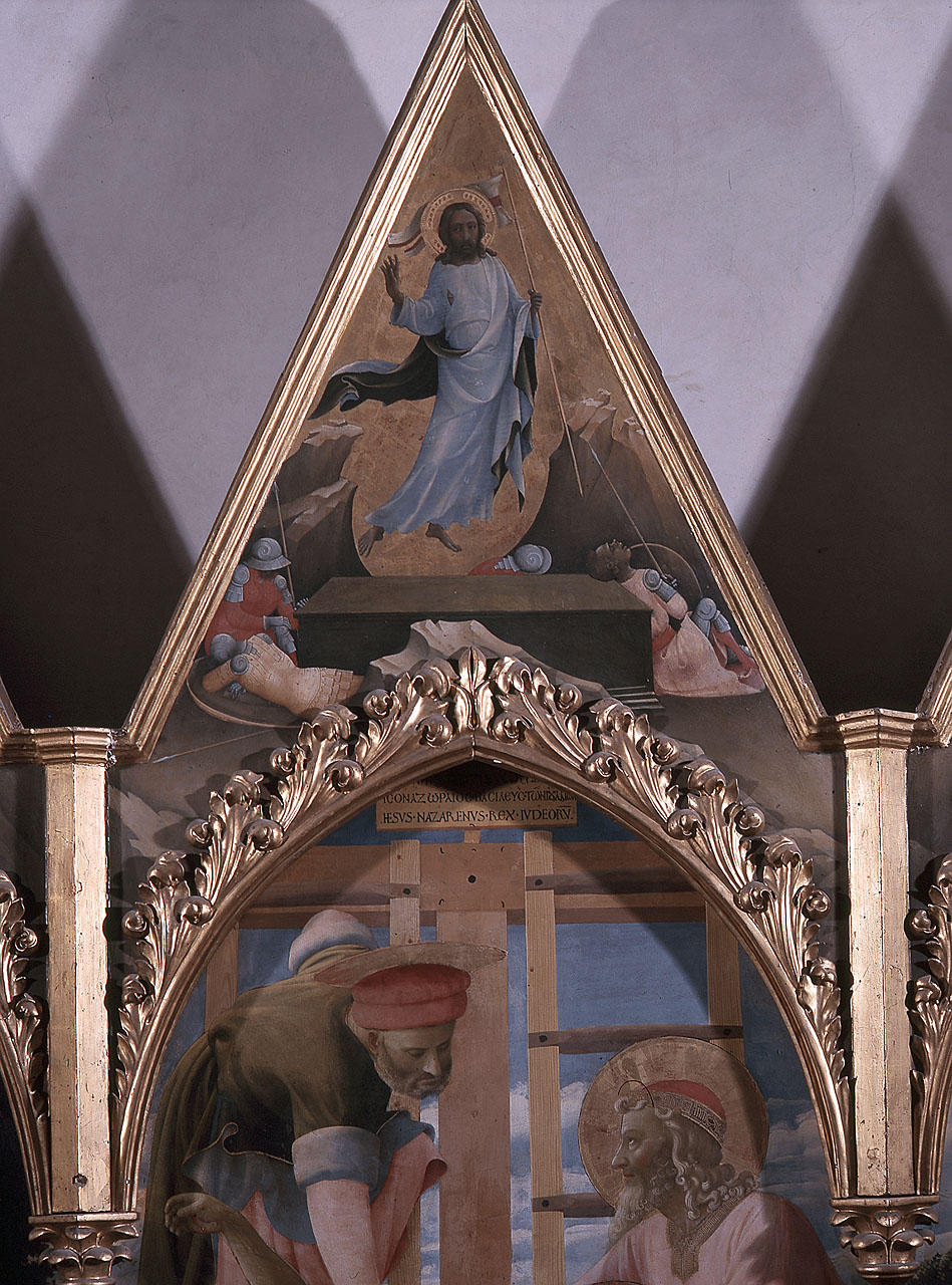 resurrezione di Cristo (dipinto) di Lorenzo Monaco (sec. XV)