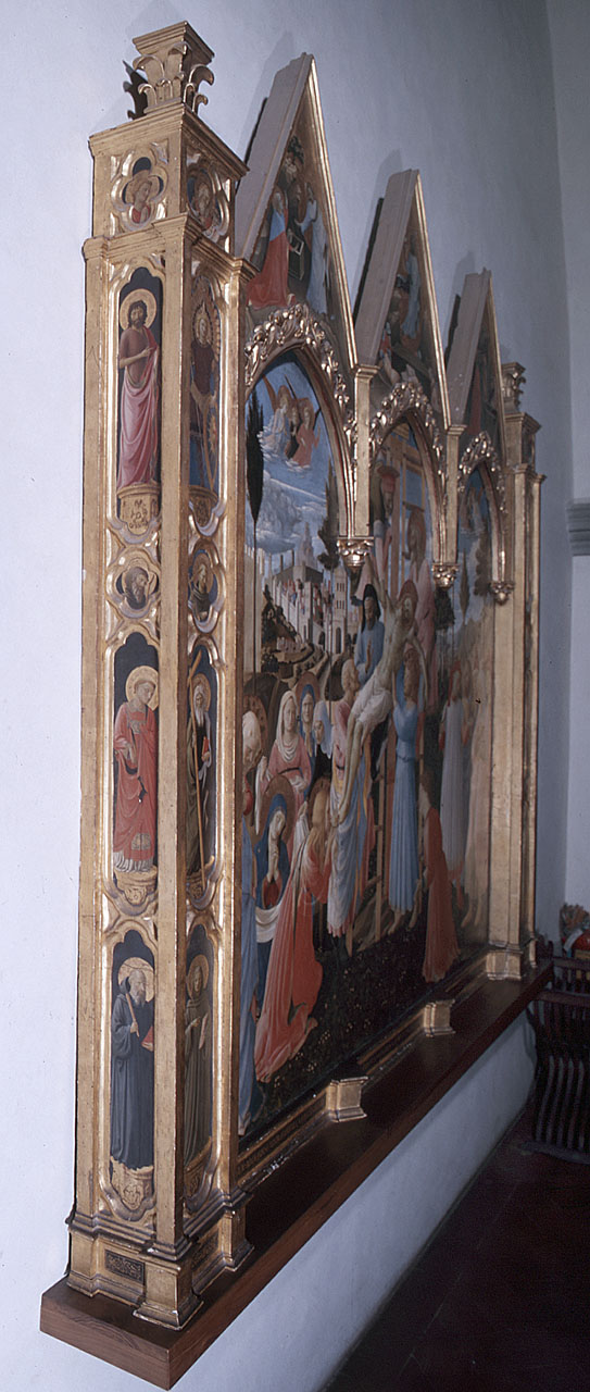 Santi (dipinto) di Giovanni da Fiesole detto Beato Angelico (sec. XV)