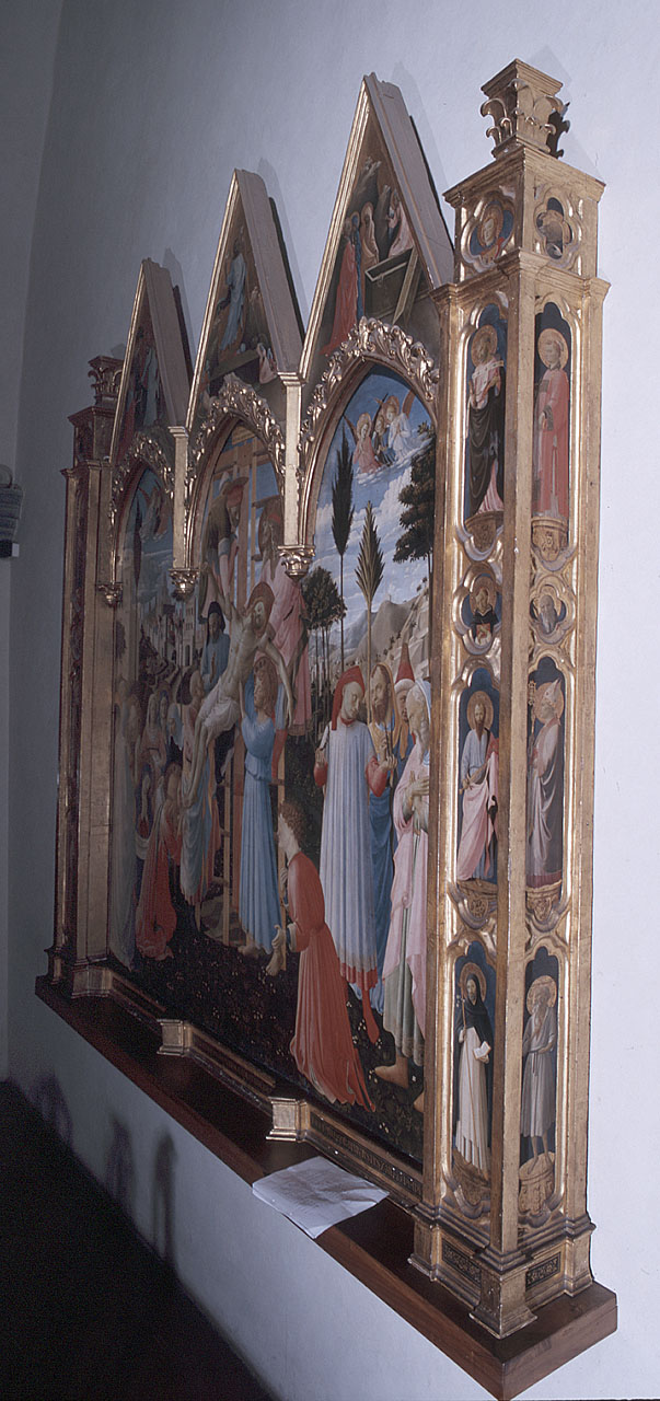 Santi, profeta (dipinto) di Giovanni da Fiesole detto Beato Angelico (sec. XV)