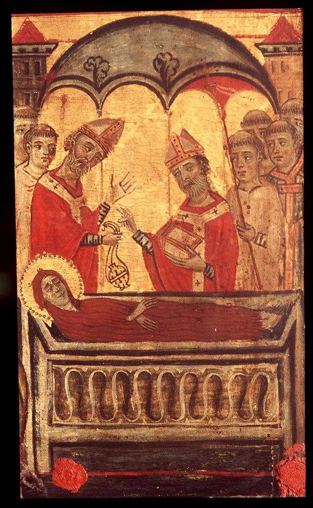 morte di Santa Maria Maddalena (dipinto) di Maestro della Maddalena (sec. XIII)