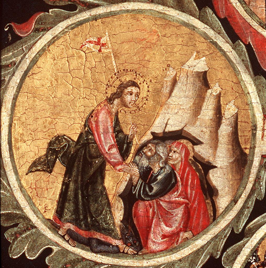 discesa di Cristo al limbo (dipinto) di Pacino di Buonaguida (sec. XIV)