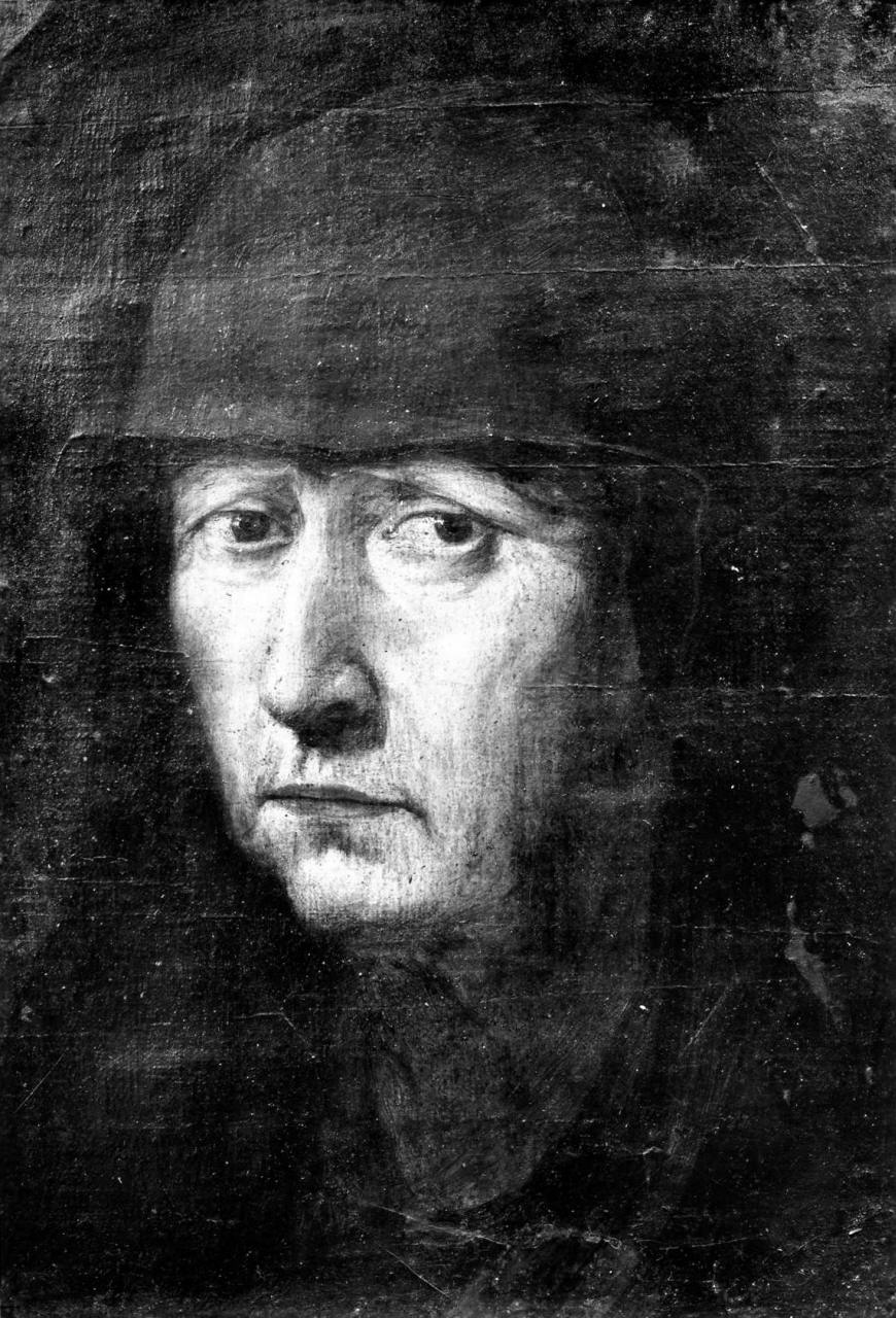 ritratto di donna (dipinto) - ambito fiorentino (inizio sec. XVII)