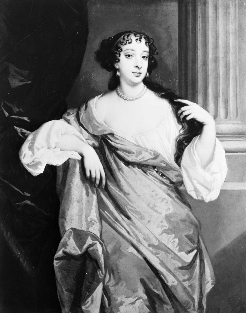 ritratto di Barbara Villiers duchessa di Cleveland (dipinto) di Lely Peter (attribuito) (sec. XVII)