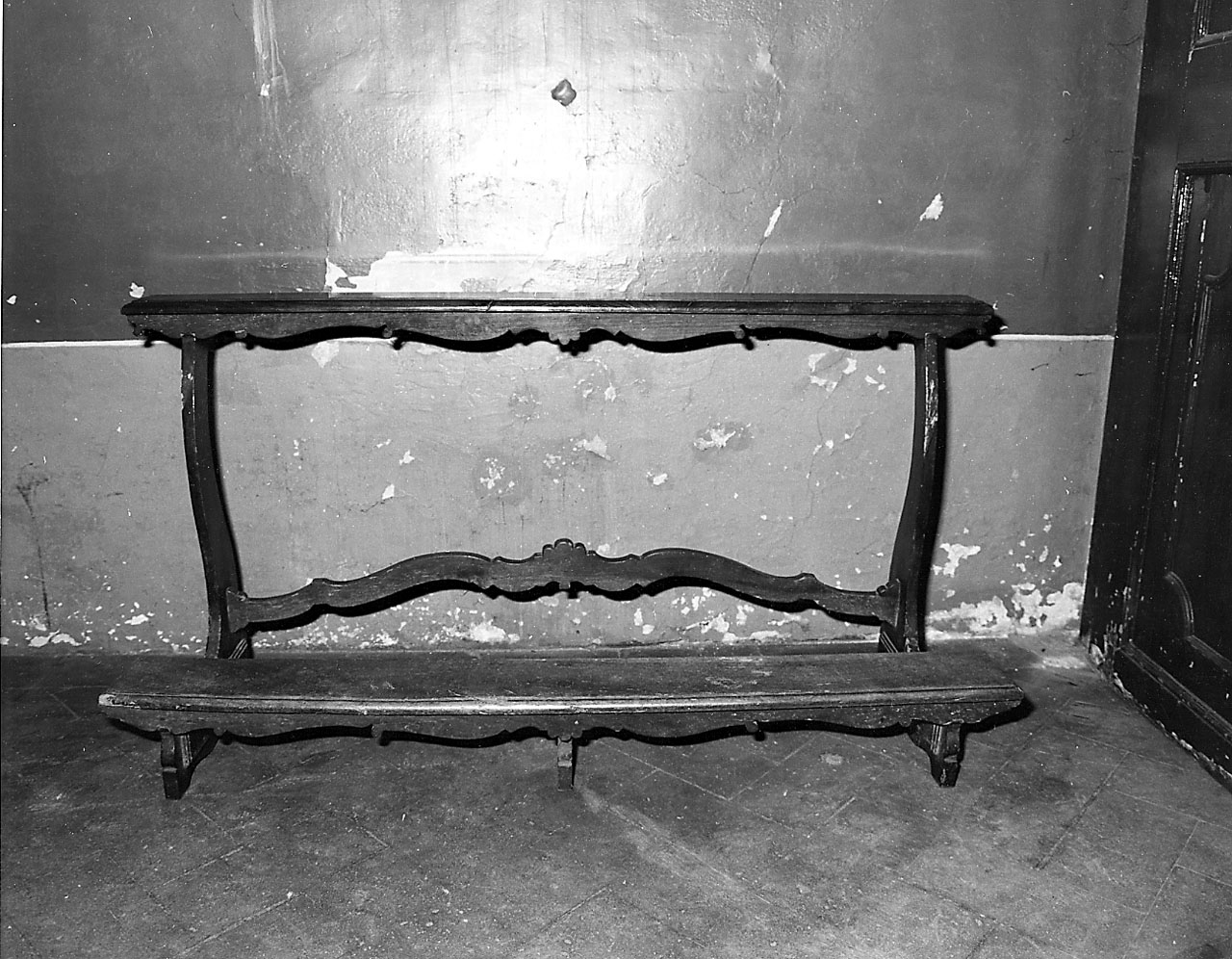 inginocchiatoio, serie - produzione toscana (seconda metà sec. XVIII)