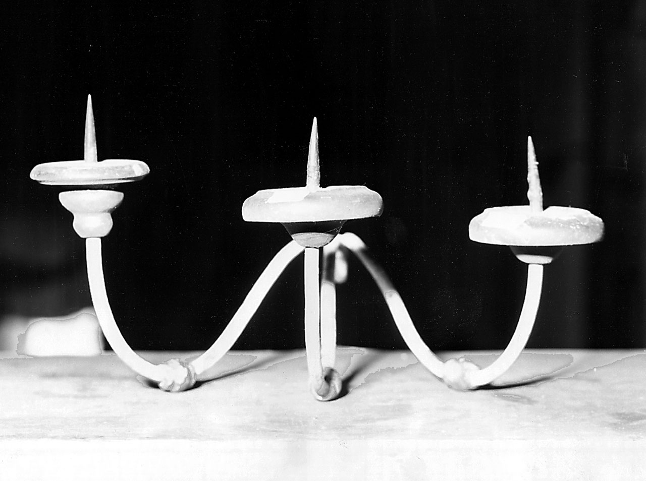 candelabro - produzione italiana (sec. XVIII)