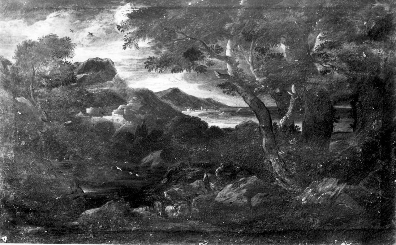 paesaggio con figure (dipinto) di Mulier Pieter il Giovane detto Cavalier Tempesta (seconda metà sec. XVII)