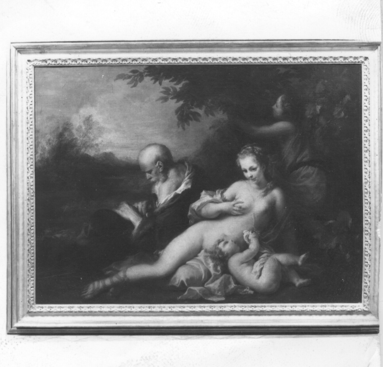 tre età dell'uomo (dipinto) di Lemoyne François (prima metà sec. XVIII)
