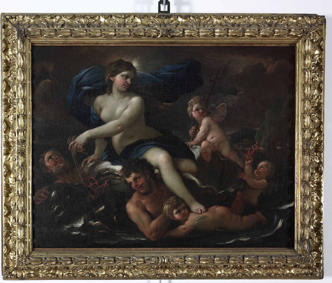 trionfo di Galatea (dipinto) di Giordano Luca (attribuito) (sec. XVII)