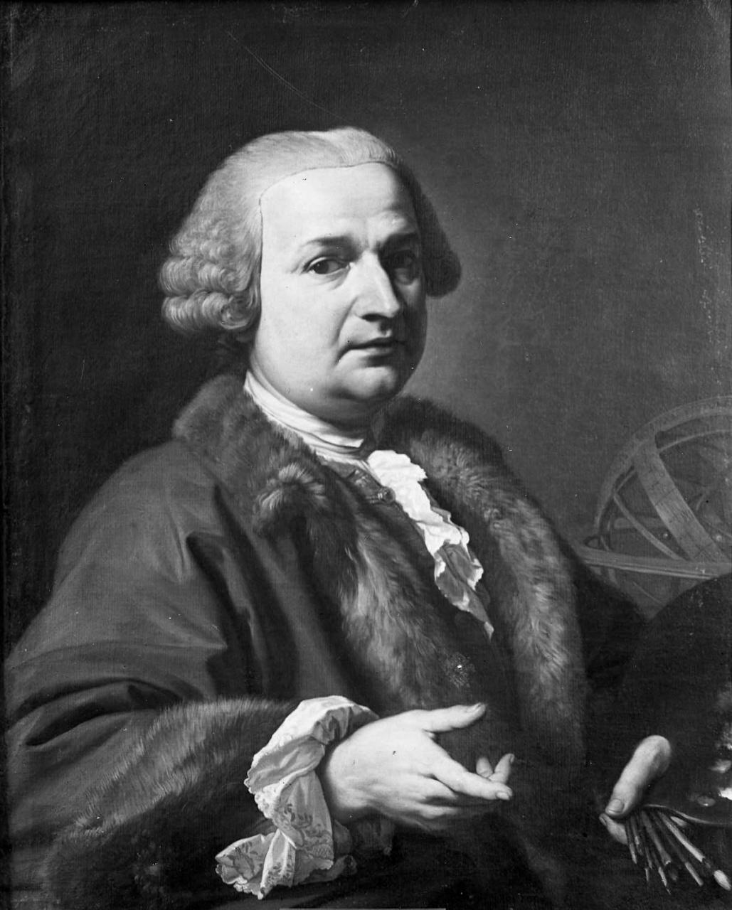 autoritratto di Giuseppe Bottani (dipinto) di Bottani Giuseppe (sec. XVIII)