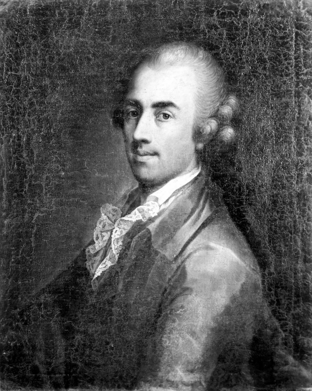 autoritratto di Joseph Hickels (dipinto) di Hickels Joseph (sec. XVIII)