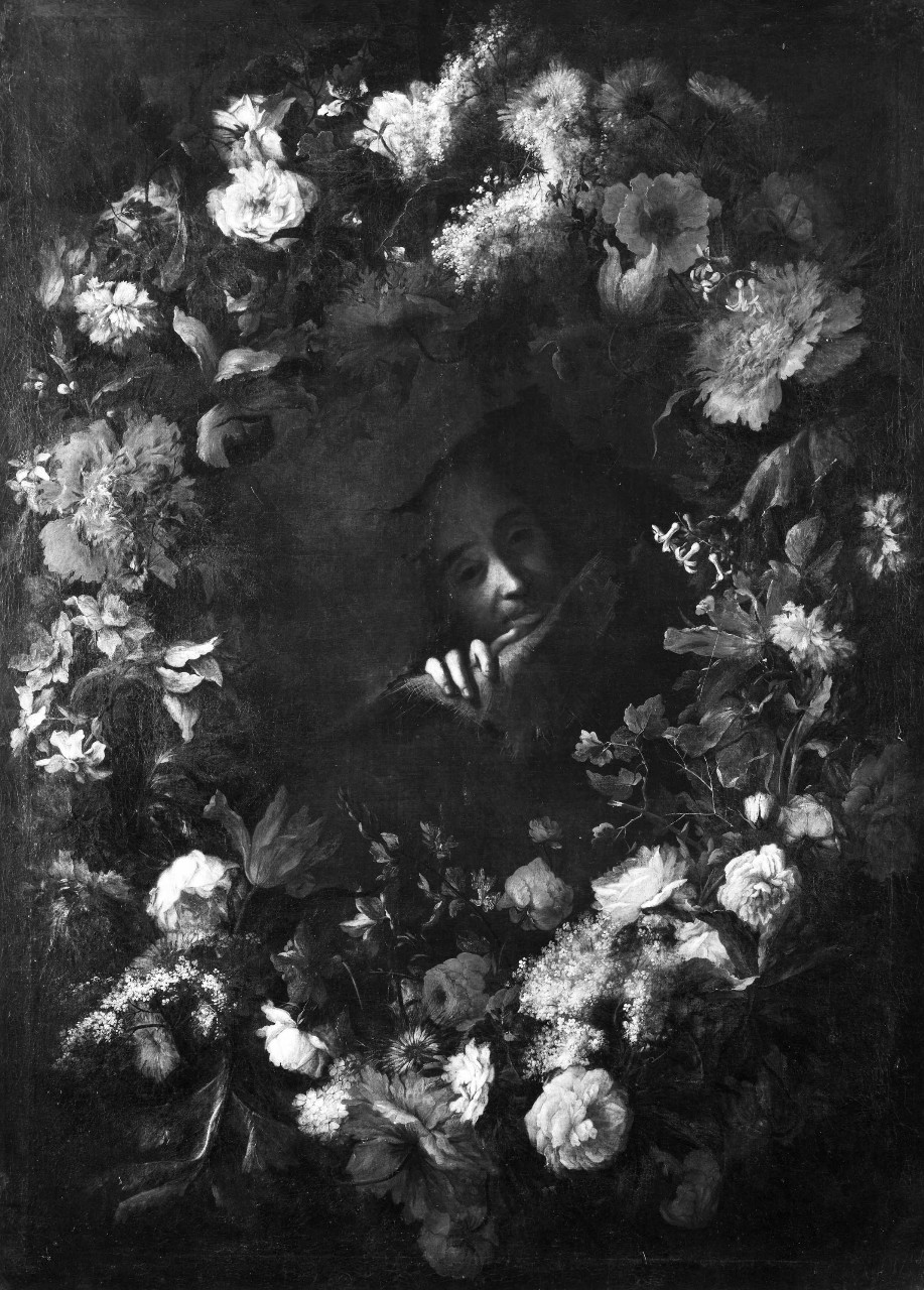 autoritratto di Nicola Van Houbraken (dipinto) di Van Houbracken Nicola (primo quarto sec. XVIII)