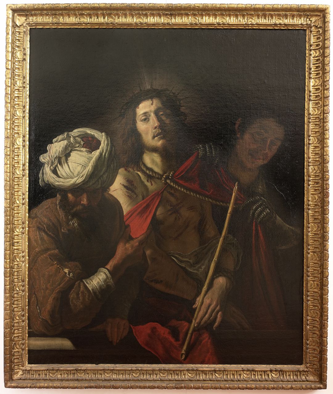 Cristo mostrato al popolo (dipinto) di Fetti Domenico (attribuito) (inizio sec. XVII)