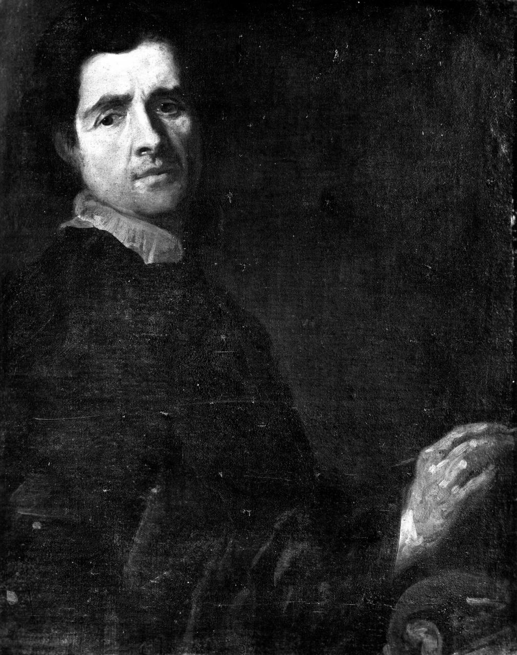 autoritratto (dipinto) di Nasini Antonio (attribuito) (ultimo quarto sec. XVII)