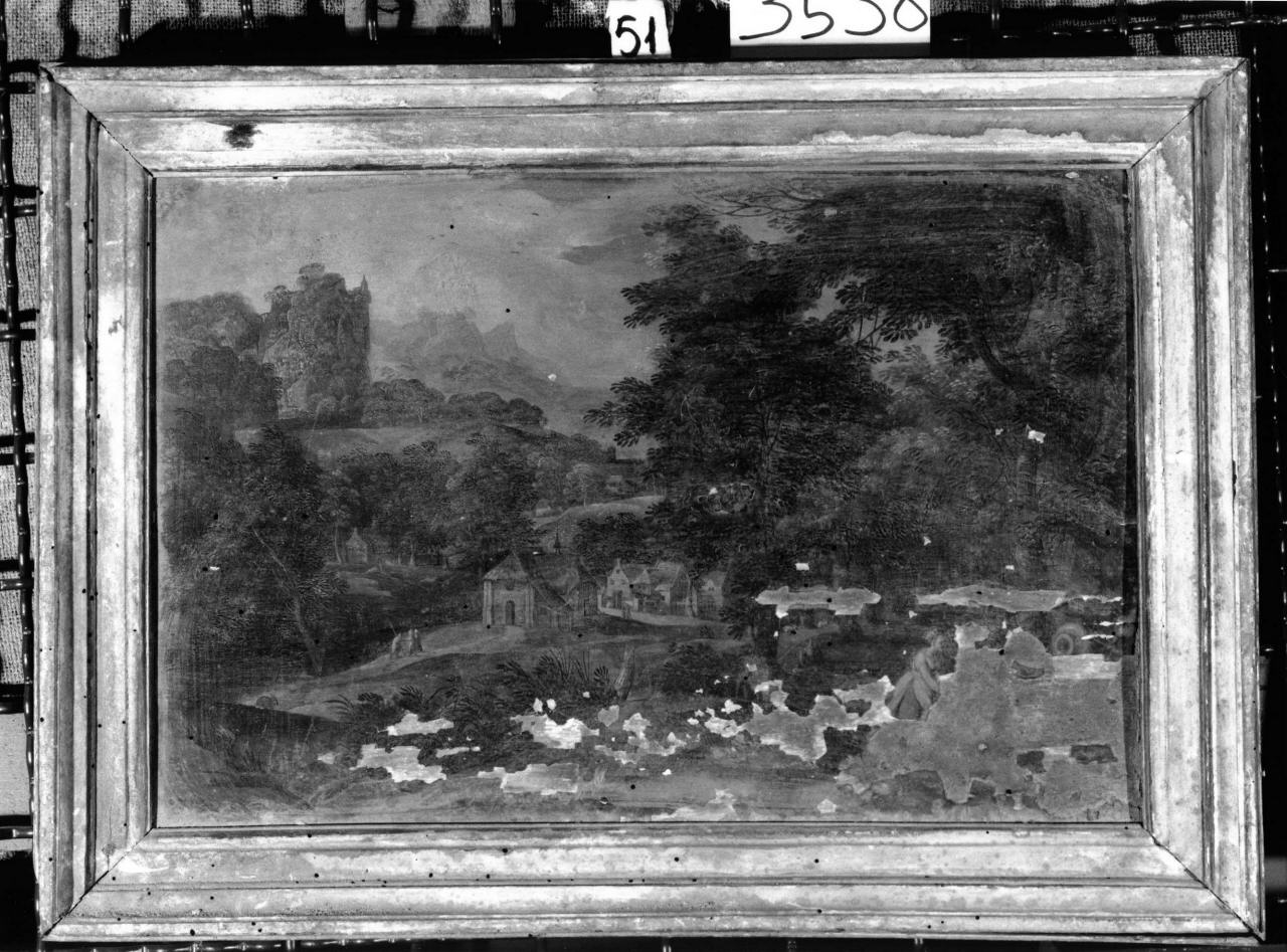 paesaggio (dipinto) - ambito romano (sec. XVII)