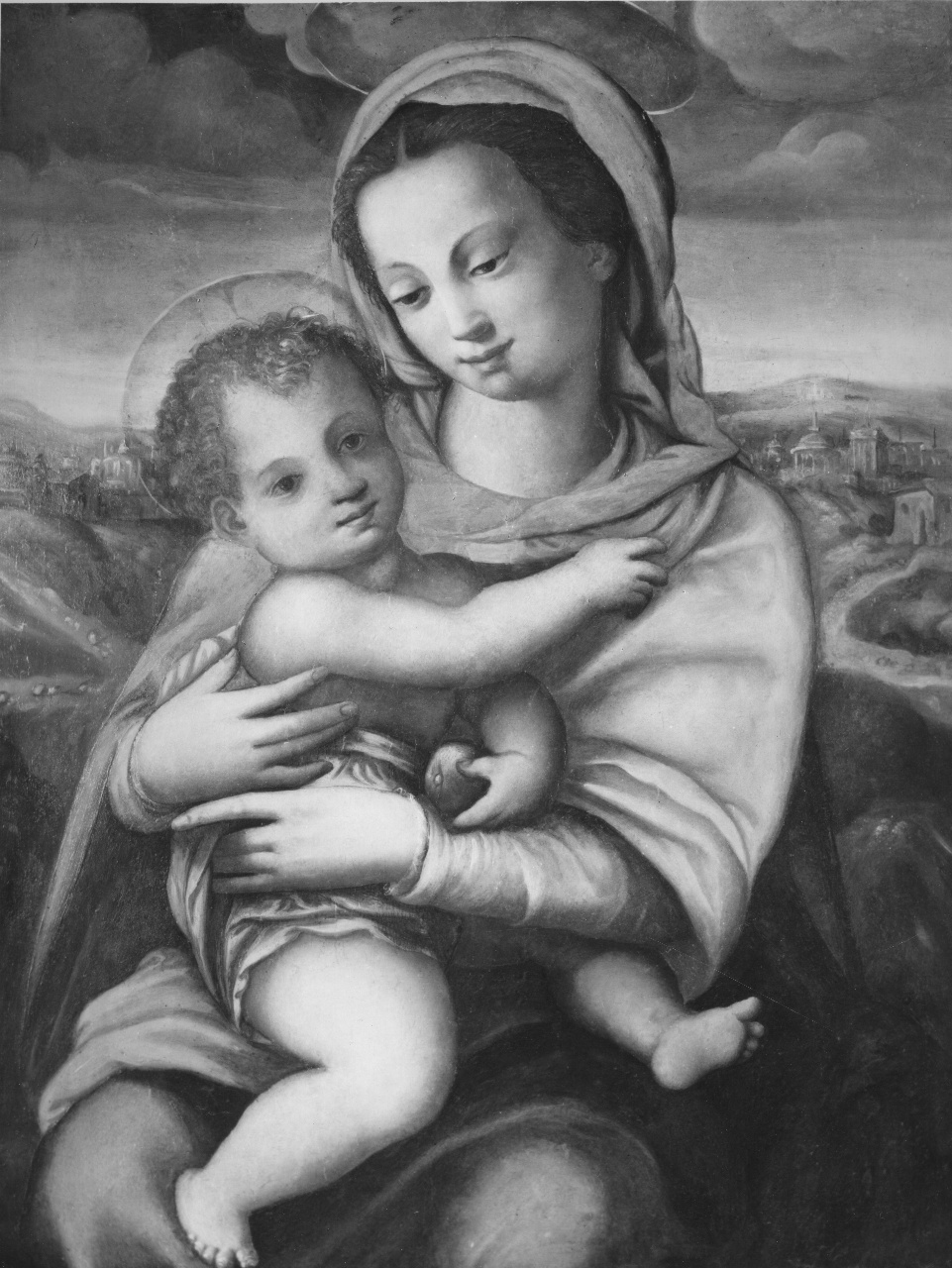 Madonna con Bambino (dipinto) - ambito fiorentino (primo quarto sec. XVI)