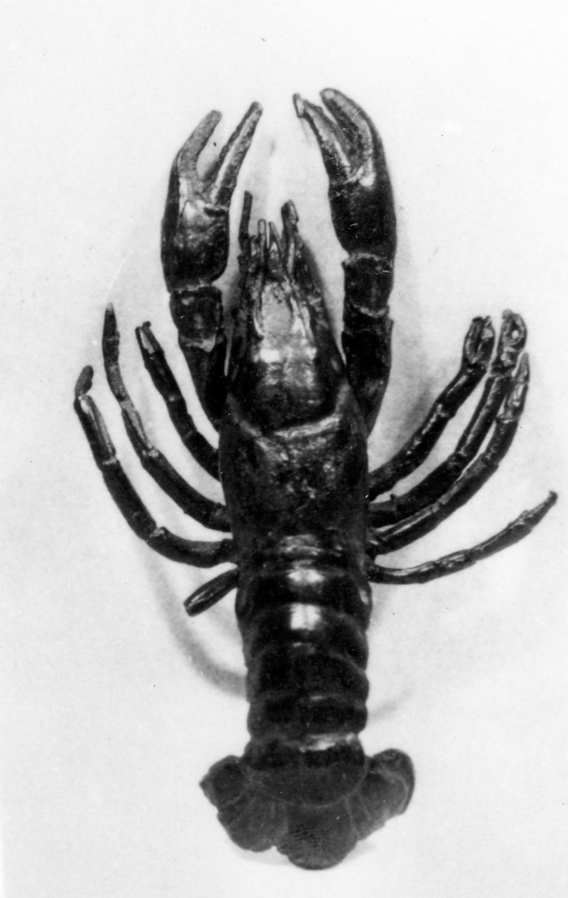 aragosta (statuetta) - manifattura padovana (sec. XVI)