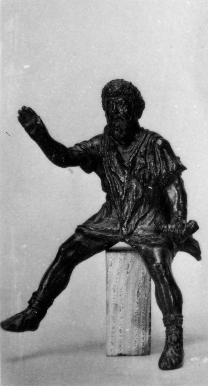 figura maschile (statuetta) - manifattura Italia settentrionale (sec. XVI)