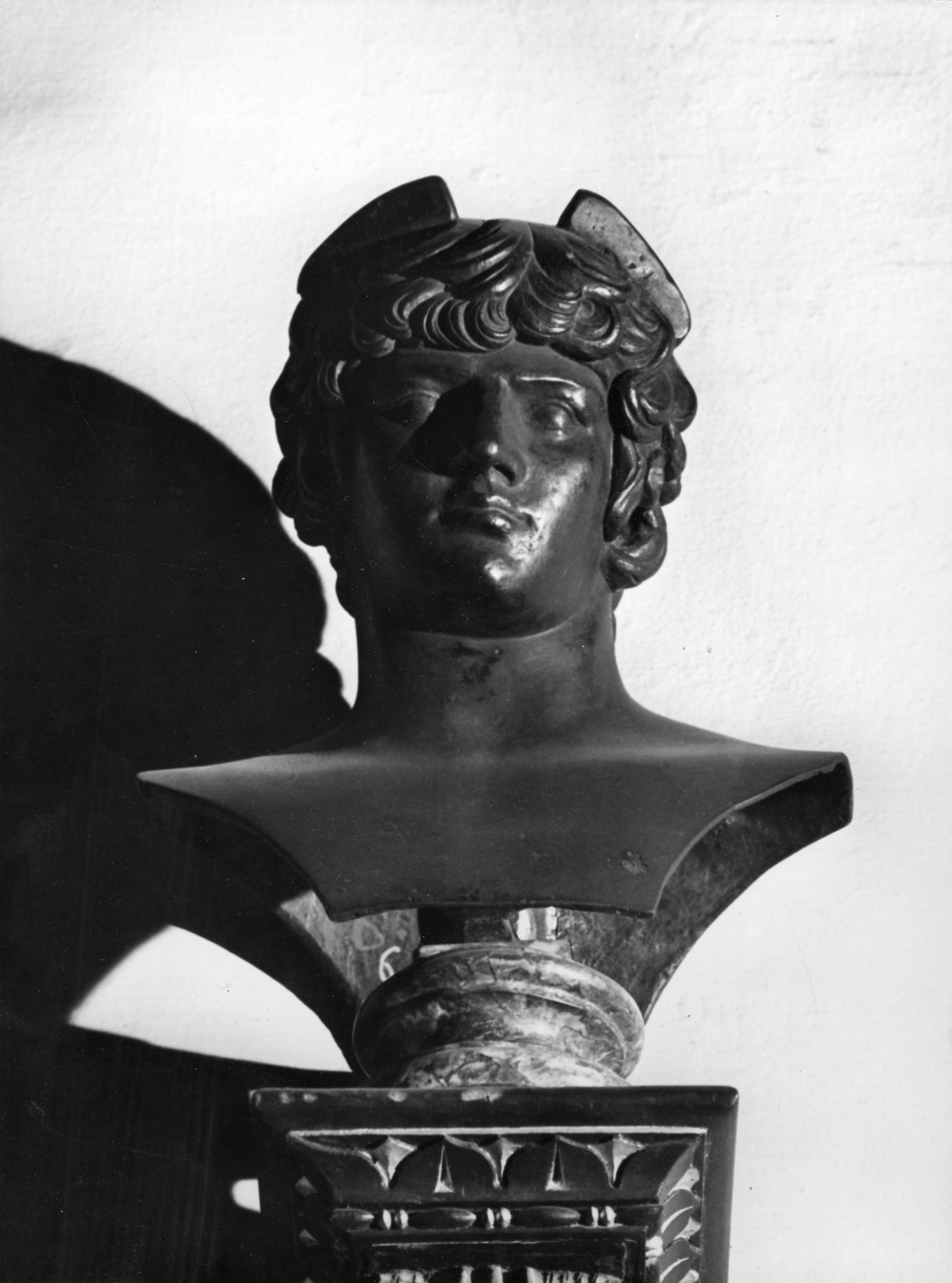 busto maschile (statuetta) - manifattura italiana (secc. XVI/ XVII)