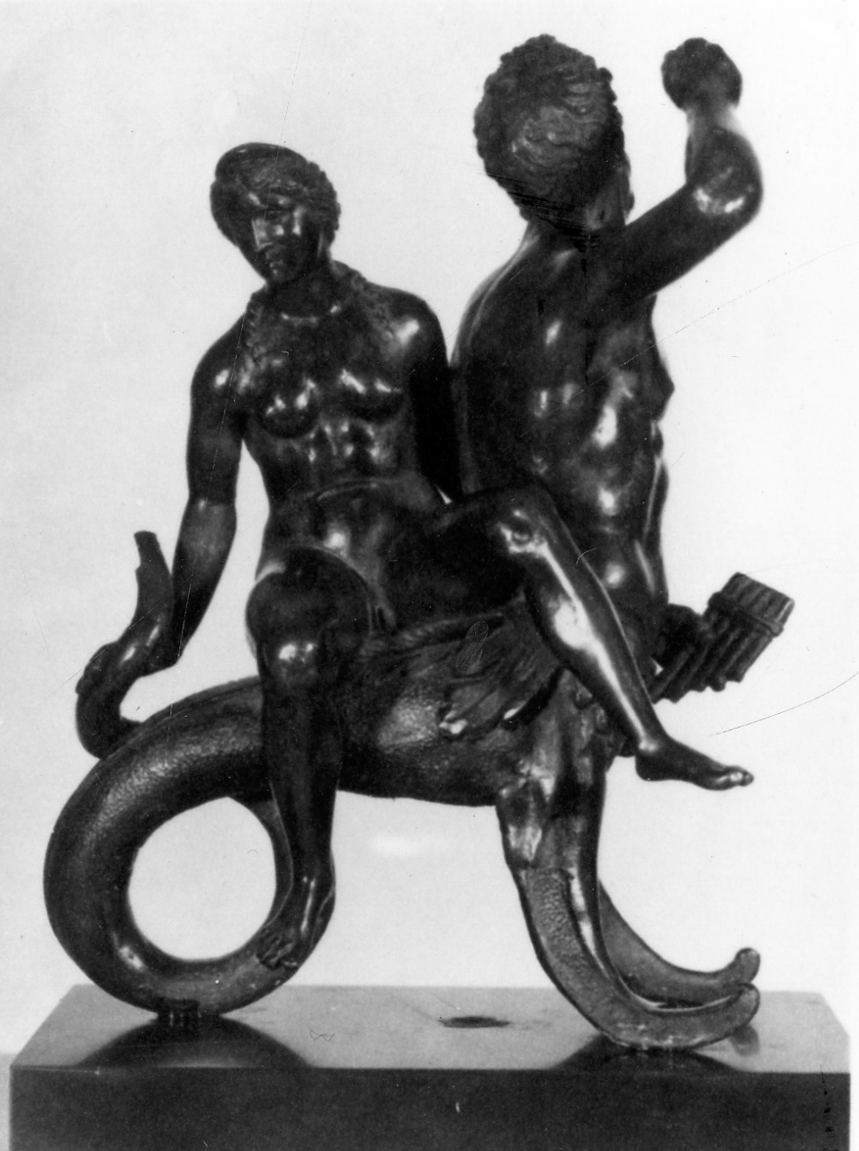 Tritone e Nereide (statuetta) di Briosco Andrea (primo quarto sec. XVI)