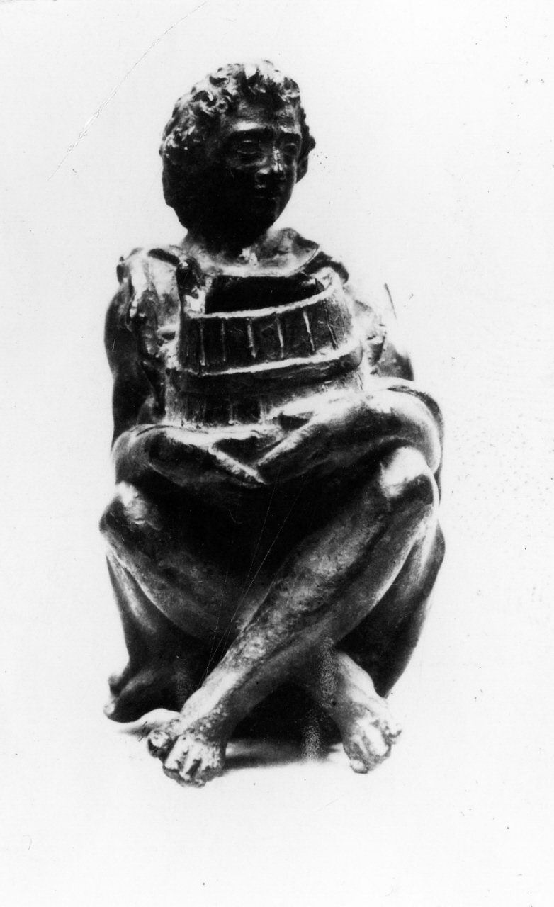 figura maschile (statuetta) - manifattura padovana (sec. XVI)