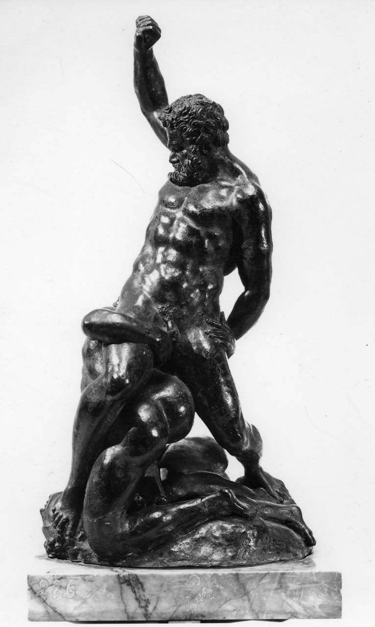 Ercole (statuetta) - manifattura toscana (metà sec. XVI)