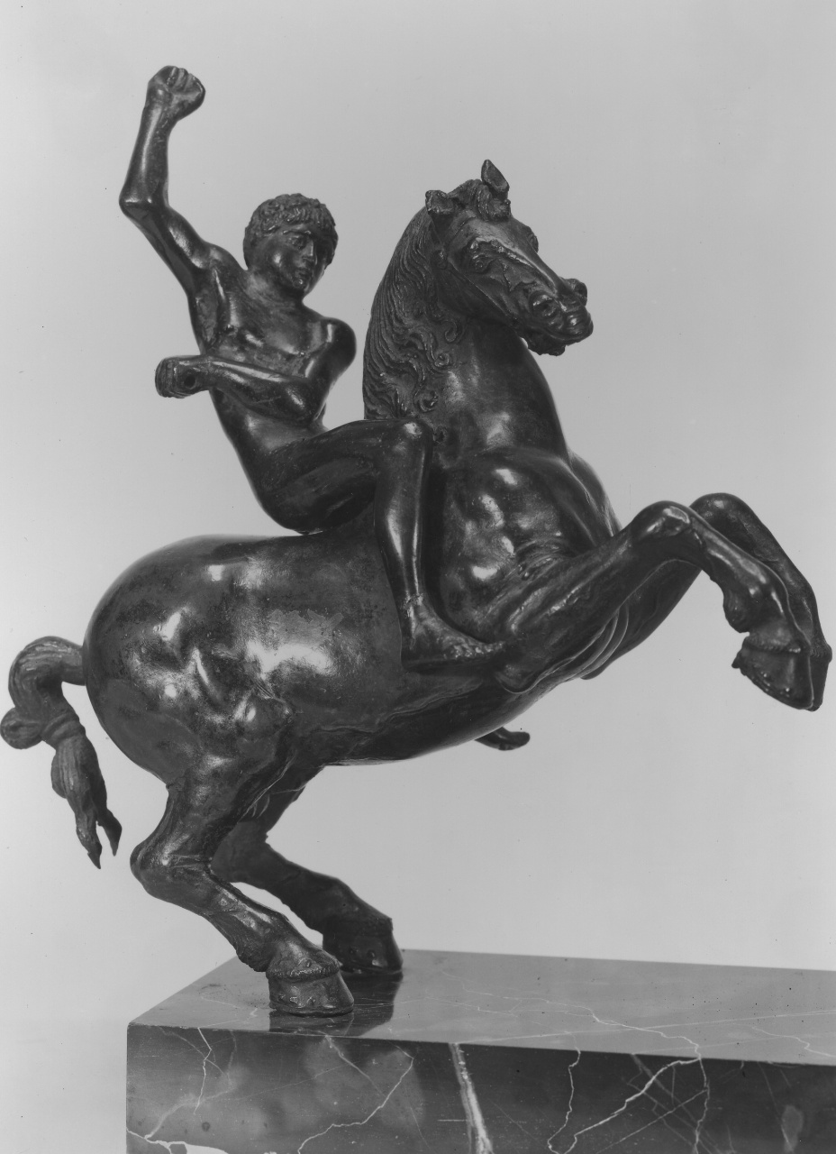 guerriero a cavallo (statuetta) di Briosco Andrea (primo quarto sec. XVI)
