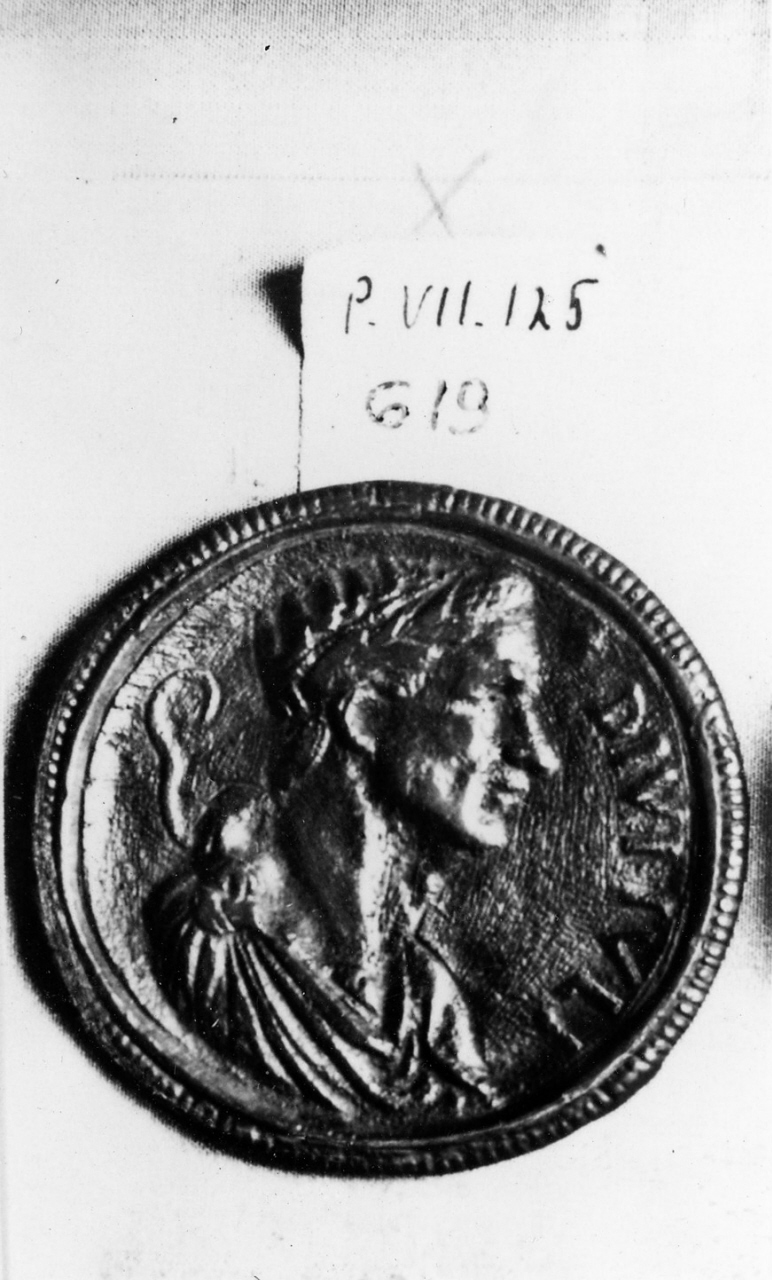 Giulio Cesare (placchetta) - manifattura fiorentina (ultimo quarto sec. XV)