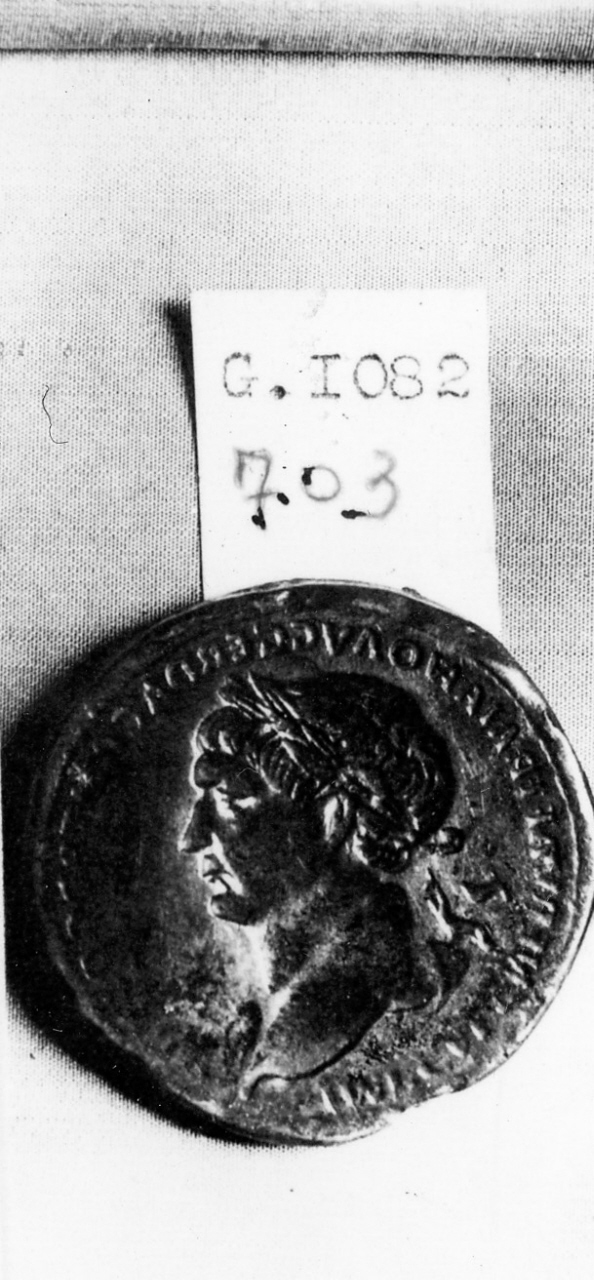 Traiano (placchetta) - manifattura italiana (sec. XV)