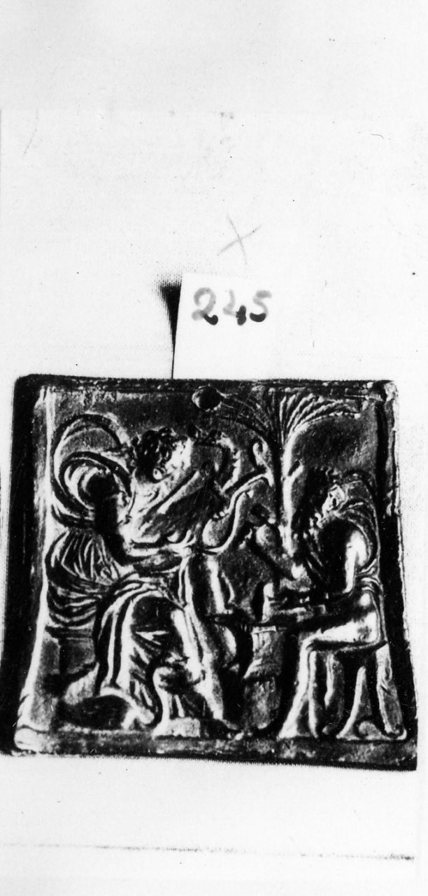 allegoria della Musica (placchetta) - manifattura padovana (primo quarto sec. XVI)