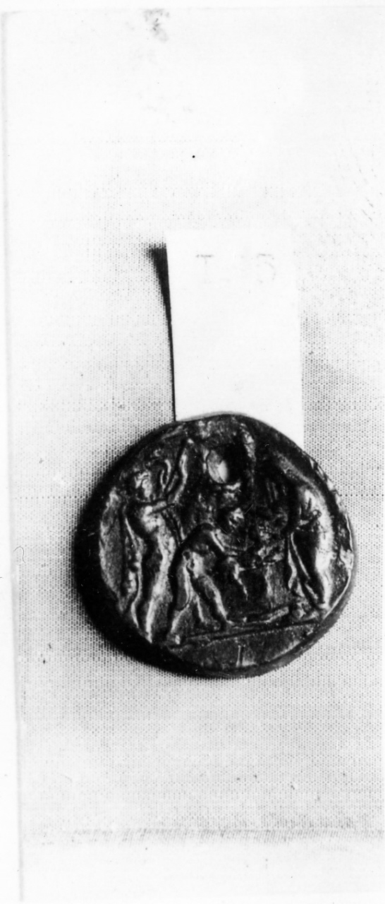 scena di sacrificio (placchetta) di Belli Valerio detto Valerio Vicentino (prima metà sec. XVI)