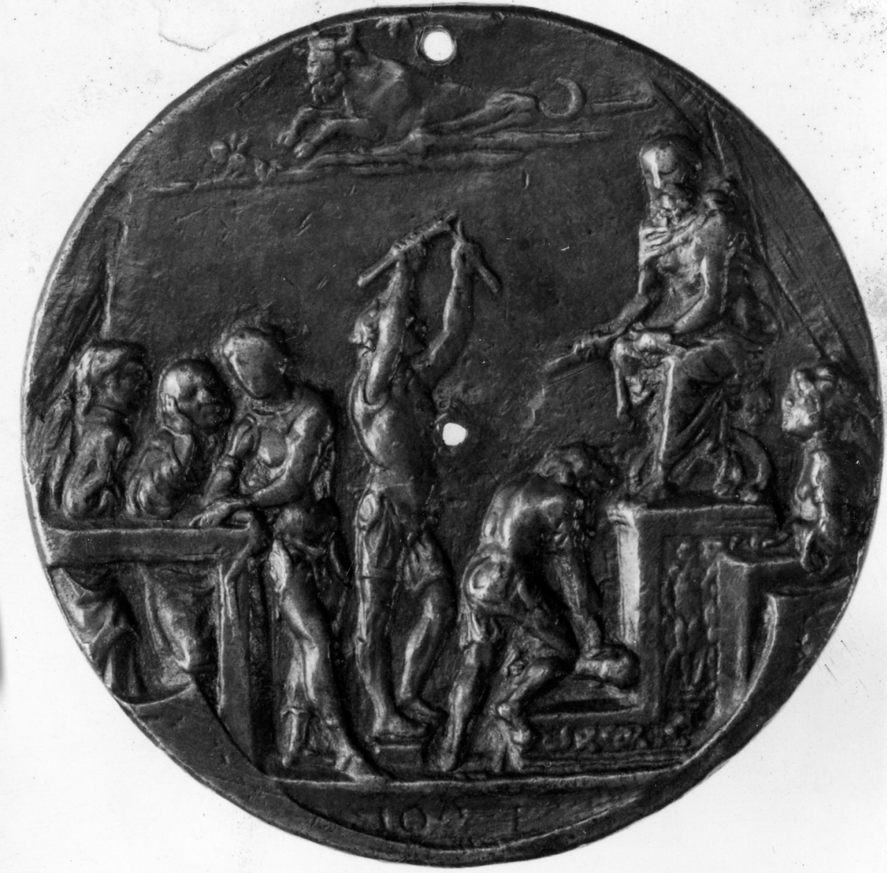 placchetta di Maestro IO.F.F (fine/inizio secc. XV/ XVI)