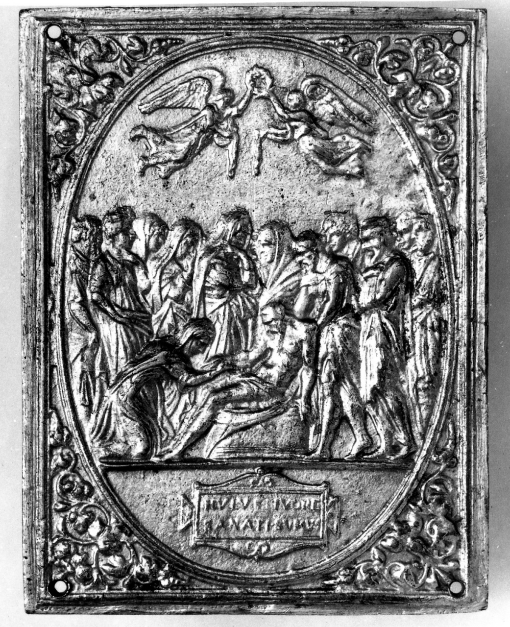deposizione di Cristo dalla croce (placchetta) di Belli Valerio detto Valerio Vicentino (prima metà sec. XVI)