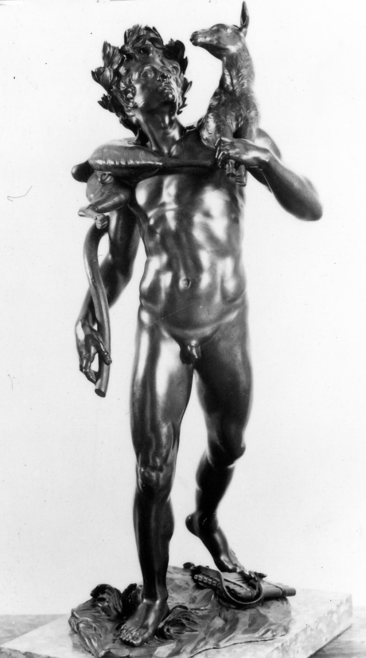 Fauno (statuetta) di Soldani Benzi Massimiliano (sec. XVIII)