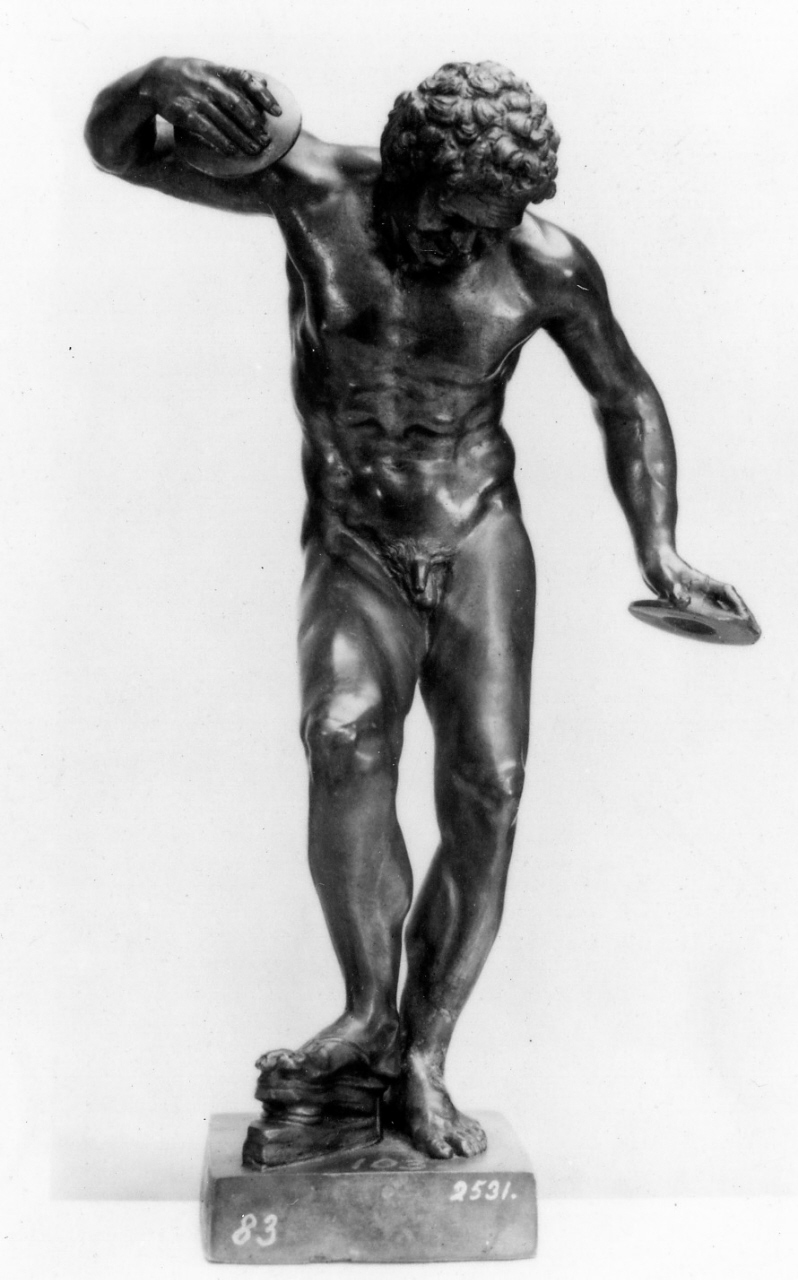 Fauno (statuetta) di Soldani Benzi Massimiliano (primo quarto sec. XVIII)