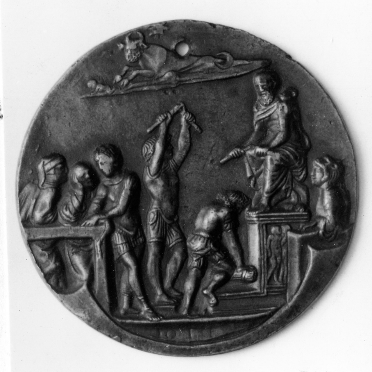 allegoria (placchetta) di Maestro IO.F.F (fine/inizio secc. XV/ XVI)