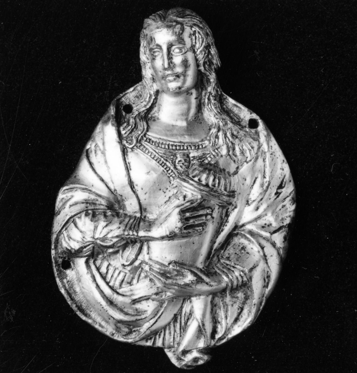 Santa Maria Maddalena (placchetta) di Marti Francesco (fine/inizio secc. XV/ XVI)